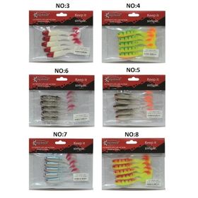 Captain 3571 Taifun Soft 10 cm 5 gr 5'li Paket Silikon Yem
