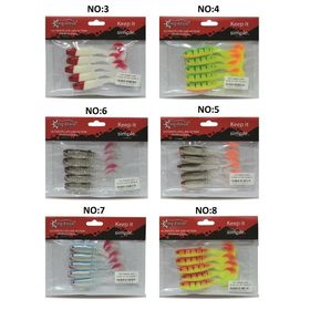 Captain 3571 Taifun Soft 10 cm 5 gr 5'li Paket Silikon Yem
