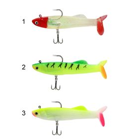 Captain 3575 Perfecto Soft 10 cm Turna Silikonu 3'lü Paket Suni Balık