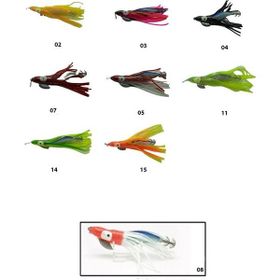 Captain 3581 11 cm 08 Oktopus Squid Size 3.5 Kalamar Zokası