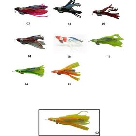 Captain 3581 Oktopus Squid Size 3.5 02 11 cm Kalamar Zokası