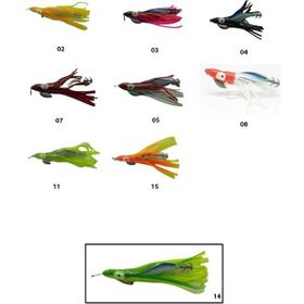 Captain 3581 Oktopus Squid Size 3.5 03 11 cm Kalamar Zokası