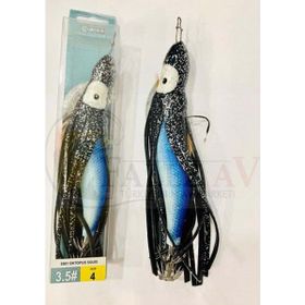 Captain 3581 Oktopus Squid Size 3.5 04 11 cm Kalamar Zokası
