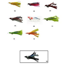 Captain 3581 Oktopus Squid Size 3.5 04 11 cm Kalamar Zokası