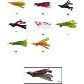 Captain 3581 Oktopus Squid Size 3.5 05 11 cm Kalamar Zokası
