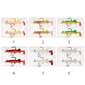 Captain 3583 Kingdom Areo TPA Soft 10 cm Turna Silikonu 2'li Suni Balık
