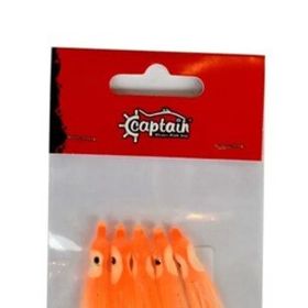 Captain 3593 024 Octopus Pride 5 cm Ahtapot Sübye 5'li Paket Suni Yem
