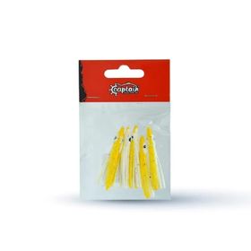Captain 3593 024 Octopus Pride 5 cm Ahtapot Sübye 5'li Paket Suni Yem