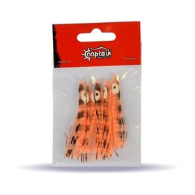 Captain 3594 2 Octopus Curly 6 cm Ahtapot Sübye 5'li Paket Suni Yem