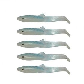 Captain 3595 01 Elegant 3.5 cm Silikon Zargana 5'li Paket Suni Yem