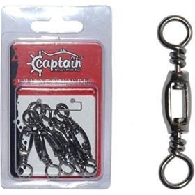 Captain 5004 Ortası Açık Rulmanlı Fırdöndü Nikel