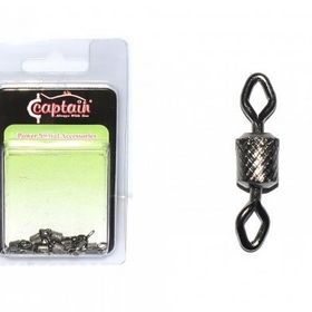 Captain 5005 10'lu Black Nikel Elmas Gözlü Fırdöndü