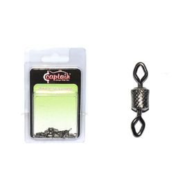 Captain 5005 Black-Nıckel No:3 10'lu Elmas Göz Fırdöndü