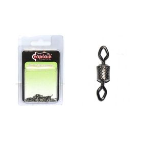 Captain 5005 Black-Nıckel No:3 10'lu Elmas Göz Fırdöndü