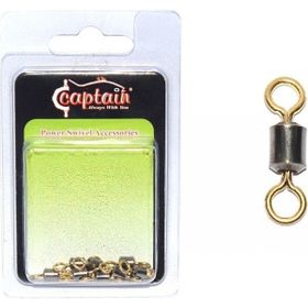 Captain 5007 10'lu Paket Black Gold 2 Rulmanlı Fırdöndü
