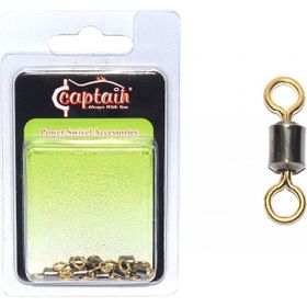 Captain 5007 10'lu Paket Black Gold 3 Rulmanlı Fırdöndü