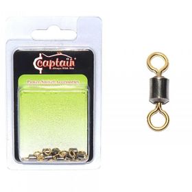 Captain 5007 10'lu Paket Black Gold 3 Rulmanlı Fırdöndü