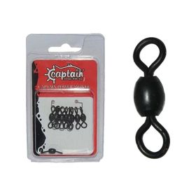 Captain 5008 10'lu Mat Black Rulmanlı Crane Fırdöndü