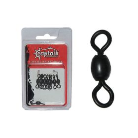 Captain 5008 Mat-Black No:4/0 6'lı Rulmanlı fırdündü
