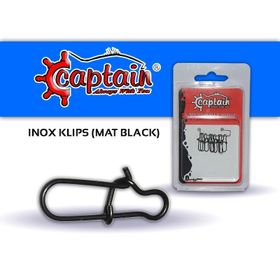 Captain 5016 Mat-bl 10'lu No: 0 Inox Maket Klipsi