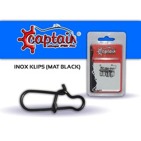 Captain 5016 Mat-bl 10'lu No: 0 Inox Maket Klipsi