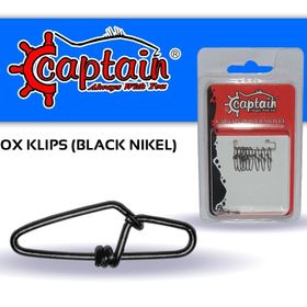 Captain 5017 Bl-nıck 10'lu Inox Maket Klipsi
