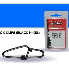Captain 5017 Bl-nıck 10'lu Inox Maket Klipsi