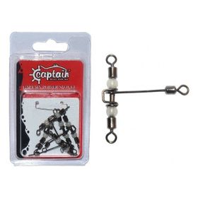 Captain 5126 Üçlü 5'li Black Nikel Uzun T Fırdöndü
