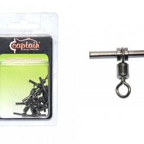 Captain 5127 Black-Nıcel No:7 10'lu Tube Fırdöndü