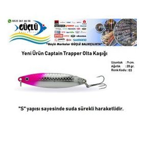 Captain 6101 Trapper 9 cm 28 gr Color 03 Olta Kaşıkları
