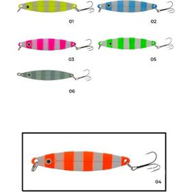 Captain 6150 28 gr Zebra Glow 9 cm Lüfer Kaşığı