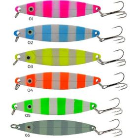 Captain 6150 Zebra Glow 5 9 cm 28 gr Lüfer Kaşığı