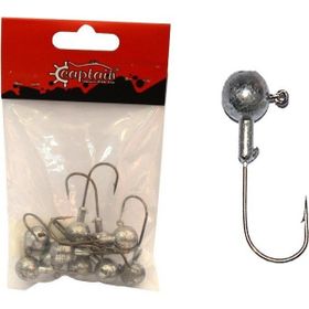 Captain 6429 10'lu Paket 2/0 8 gr Jig Head Cracker Ball
