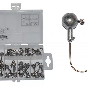 Captain 6435 7 gr 30 Adet Compact Eco Kutulu Jig Head Seti