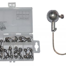 Captain 6435 7 gr 30 Adet Compact Eco Kutulu Jig Head Seti