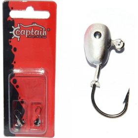 Captain 6443 0.9 gr 2'li Head Pug Pug Micro LRF Jig Head Naturel Jig İğne