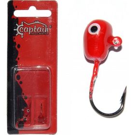 Captain 6444 1.7 gr 2'li Kırmızı Head Pug Pug Micro LRF Jig Head Jig İğne