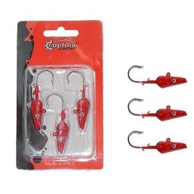 Captain 6457 Color 7 15 g 3'lü Jighead Ultimate Sardine