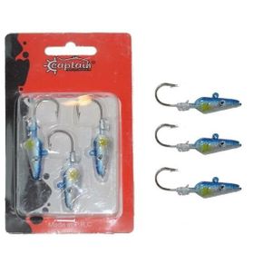 Captain 6457 Color 7 15 g 3'lü Jighead Ultimate Sardine