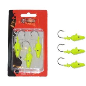 Captain 6457 Jig Head 15 gr Ultimate Sardine 3'lü Set