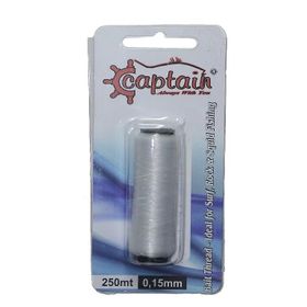 Captain 7651 250 m 0.15 mm Canlı Yem İçin Elastik İp Yem Sarma İpi