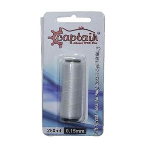 Captain 7651 250 m 0.15 mm Canlı Yem İçin Elastik İp Yem Sarma İpi