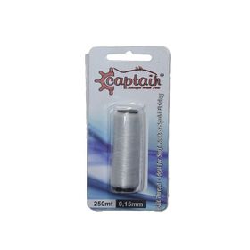 Captain 7651 250 m 0.15 mm Canlı Yem İçin Elastik İp Yem Sarma İpi