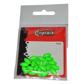 Captain 7666 20'li Paket Renkli Boncuk Oval 110 mm Plastik Boncuk