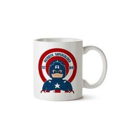 Captain America Lego Patriotic Supersoldier Baskılı Kupa