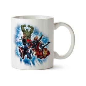 Captain America Thor Hulk Superhero Avengers Baskılı Kupa