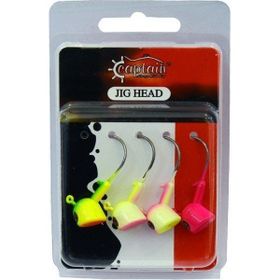 Captain Bastet 4'lü Mix Set Kesik Kafa Jig Head