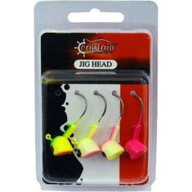 Captain Bastet 4'lü Mix Set Kesik Kafa Jig Head