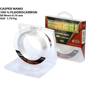 Captain Casper Nano %100 Fluoro Carbon 50 mt 0.35 mm Misina
