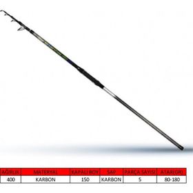 Captain Cast Strong Tele Surf 400 cm Olta Kamışı